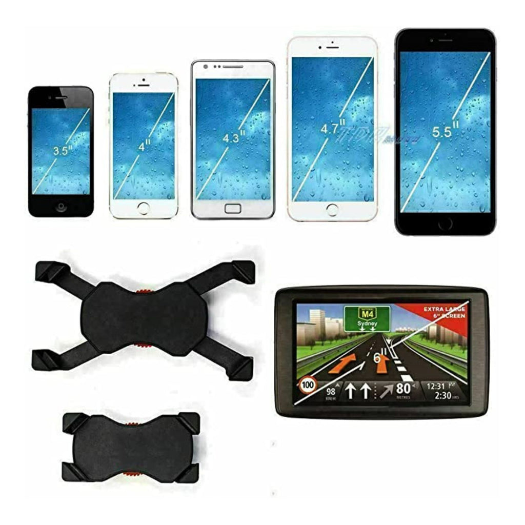 Universal Smartphone Motorcycle Mount Mobile holder with USB_5