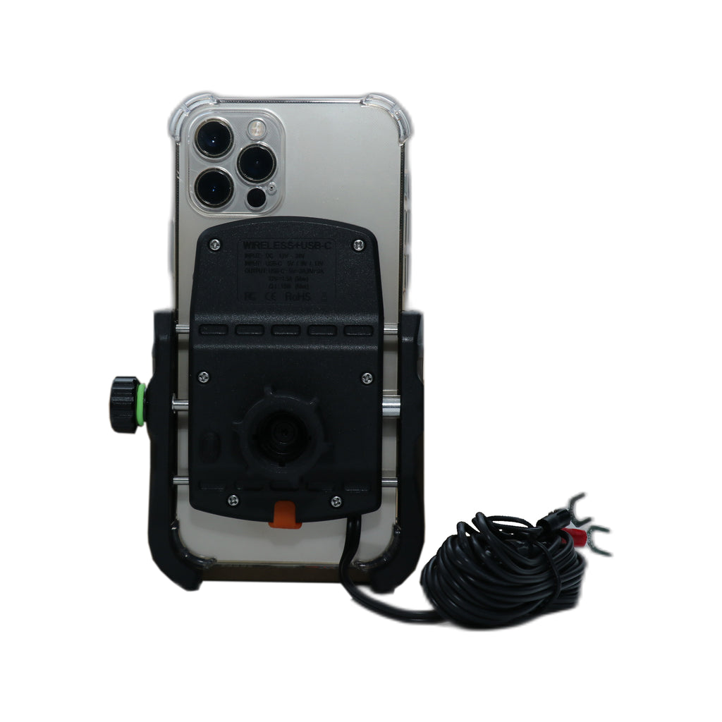 Phone Holder for Bike KPH-CM9S with Wireless Charger, Black_4