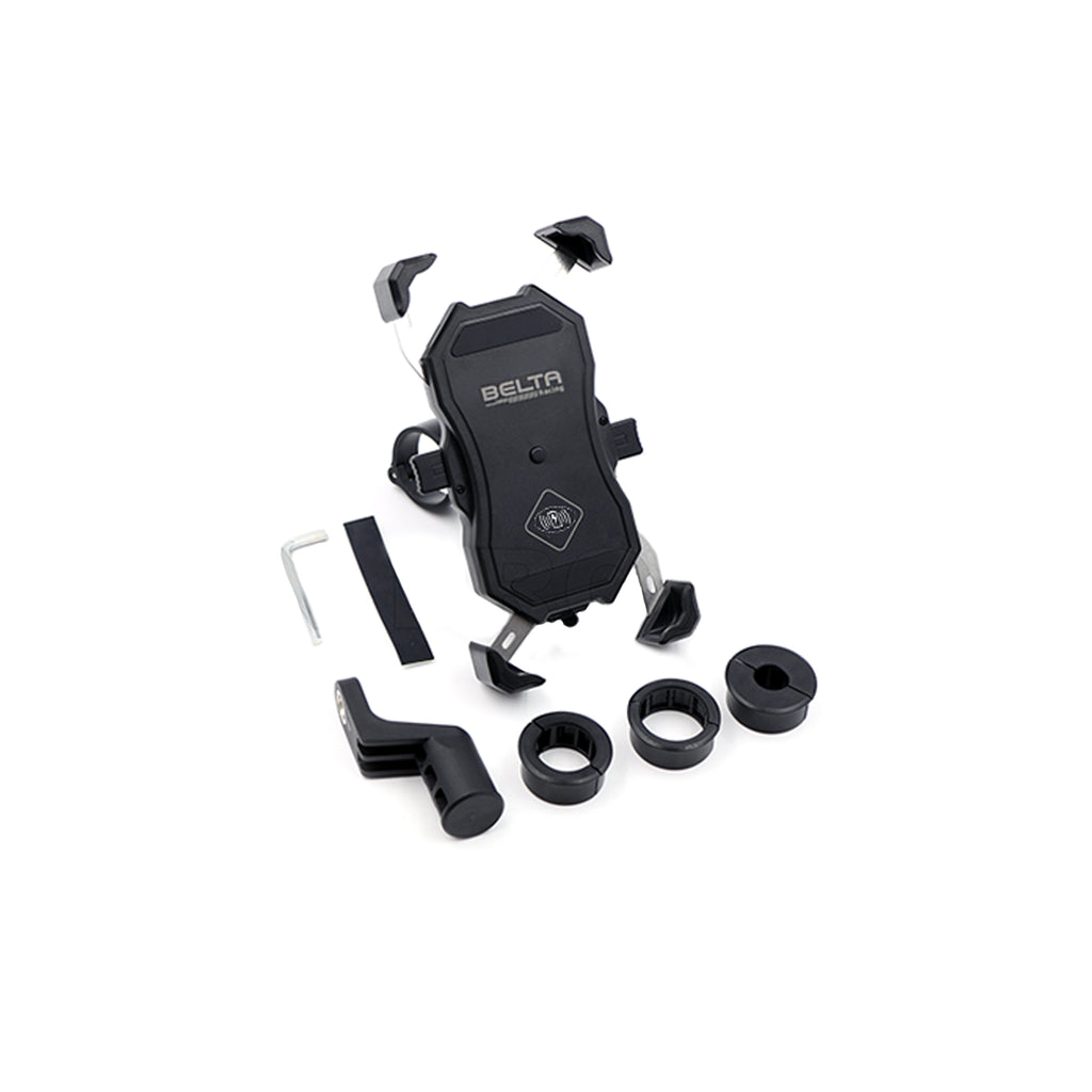 Motorcycle Cell Phone Holder With Wireless Charger_3
