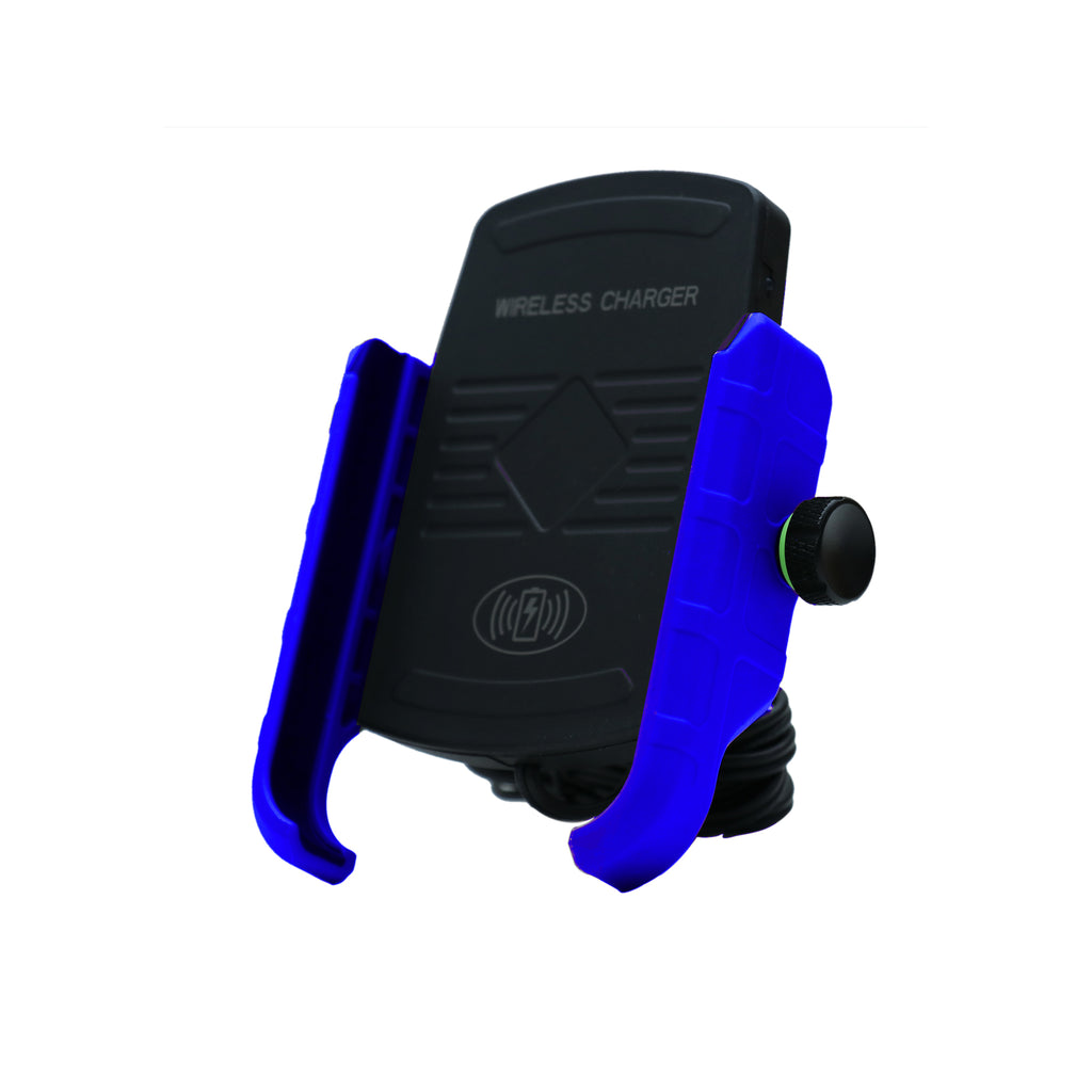 Phone Holder for Bike KPH-EW-BU  with Wireless Charger, Blue_3