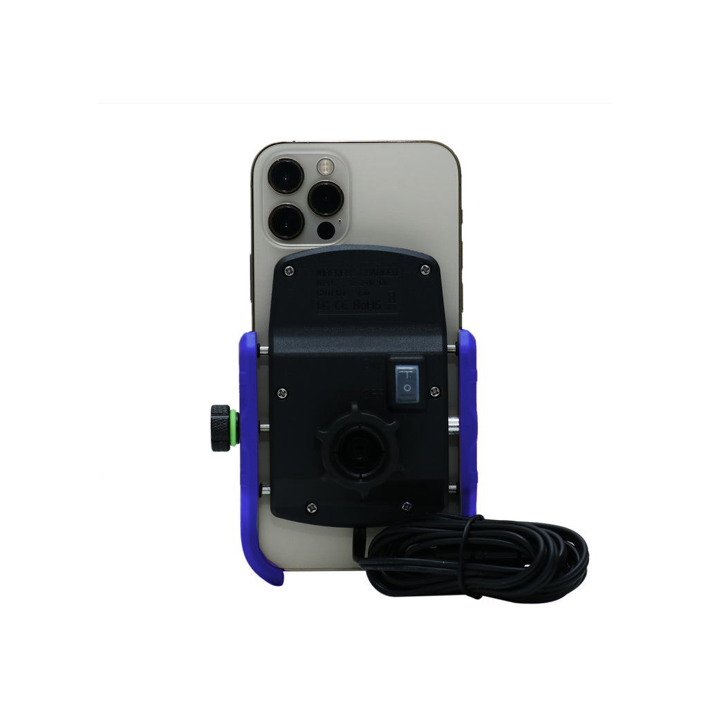 Phone Holder for Bike KPH-EW-BU  with Wireless Charger, Blue_7