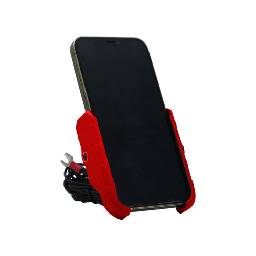 Phone Holder for Bike KPH-EW-RD with Wireless Charger, Red_1