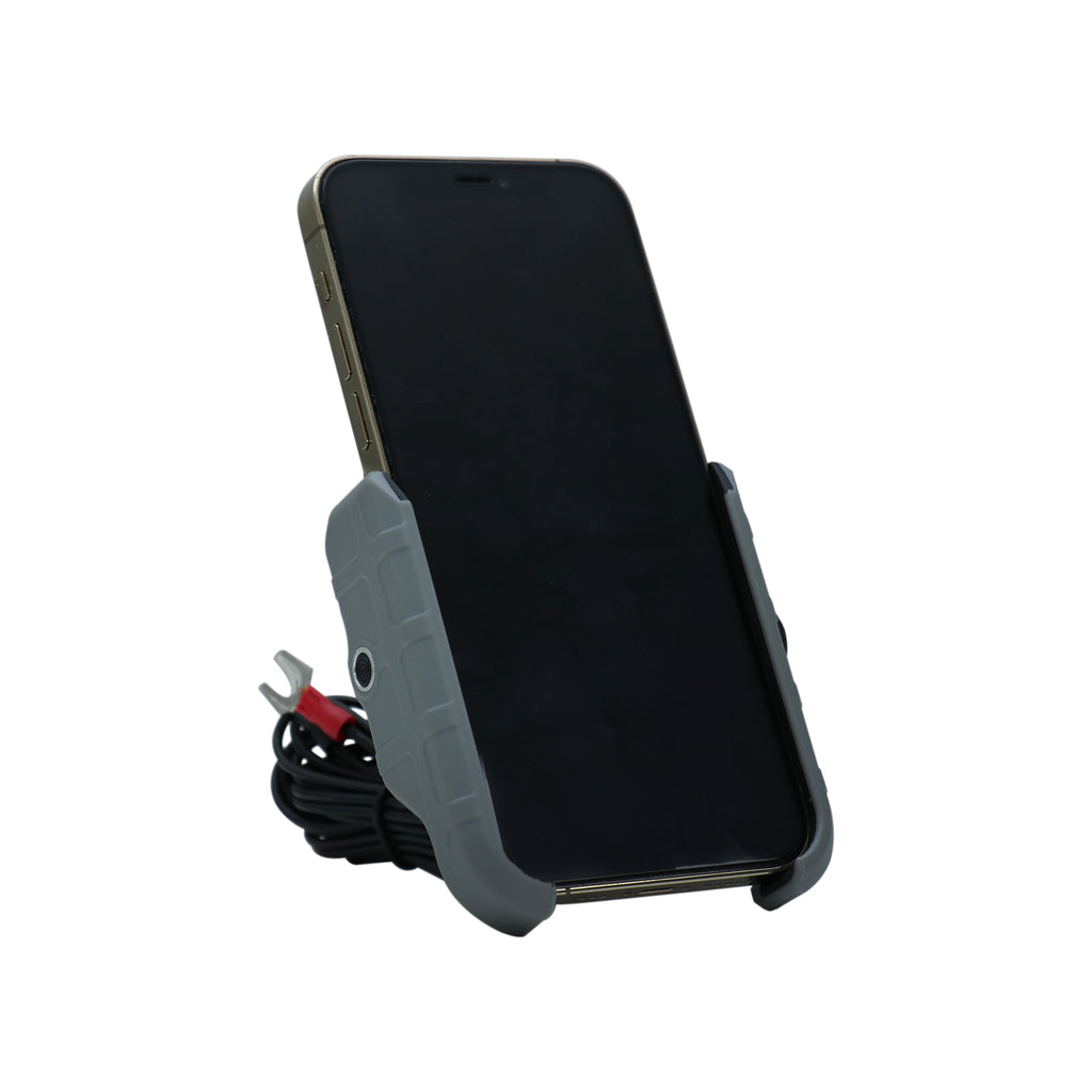 Phone Holder for Bike KPH-EW-GY with Wireless Charger, Gray_1