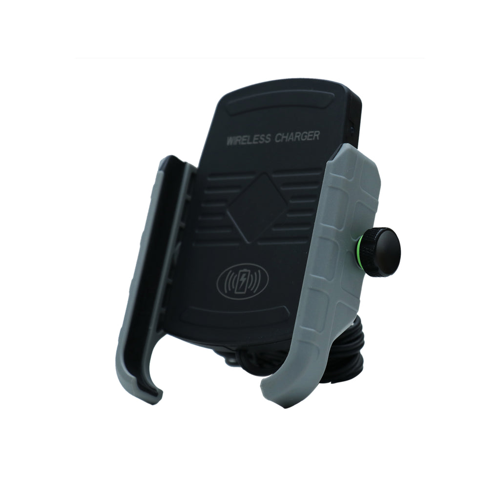 Phone Holder for Bike KPH-EW-GY with Wireless Charger, Gray_4