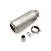 Universal Motorbike Exhaust Pipe with Silver Strip_1