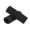 PAIR OF SAVAGE HANDLEBAR GRIPS COVER SLIP 22MM, BLACK_2