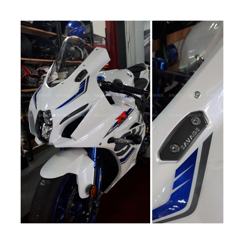 PAIR OF MIRROR HOLE COVERS BLOCK OFF CAP_4