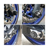 SAVAGE BLACK FRONT REAR WHEEL AXLE FORK PROTECTOR_6