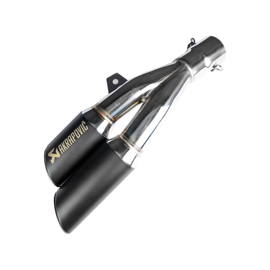 Universal Motorcycles Exhaust Muffler With Double Head - 875585-1