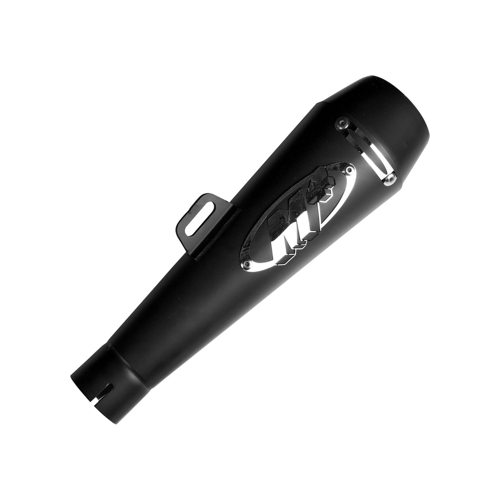 M4 Motorcycle Exhaust Muffler Pipe Black B05_1
