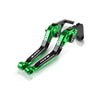 ذراع فرامل/قابض قابل للطي باللون الأخضر لدراجة كاواساكي Z650 - 875635
