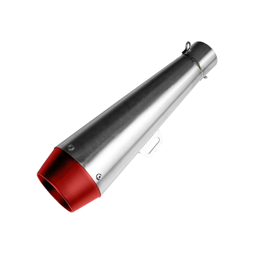 M4 Sports Motorcycle Exhaust Stainless Steel Silver Pipe B09 - 875673_2