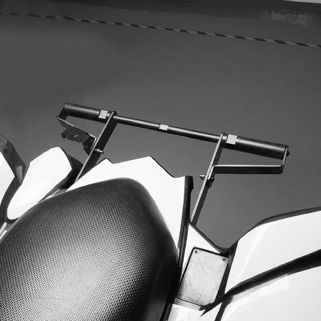 ATV Aluminum Rear Grab Bar For Yamaha Raptor 700 2006-2018 - Black EB11239918_4