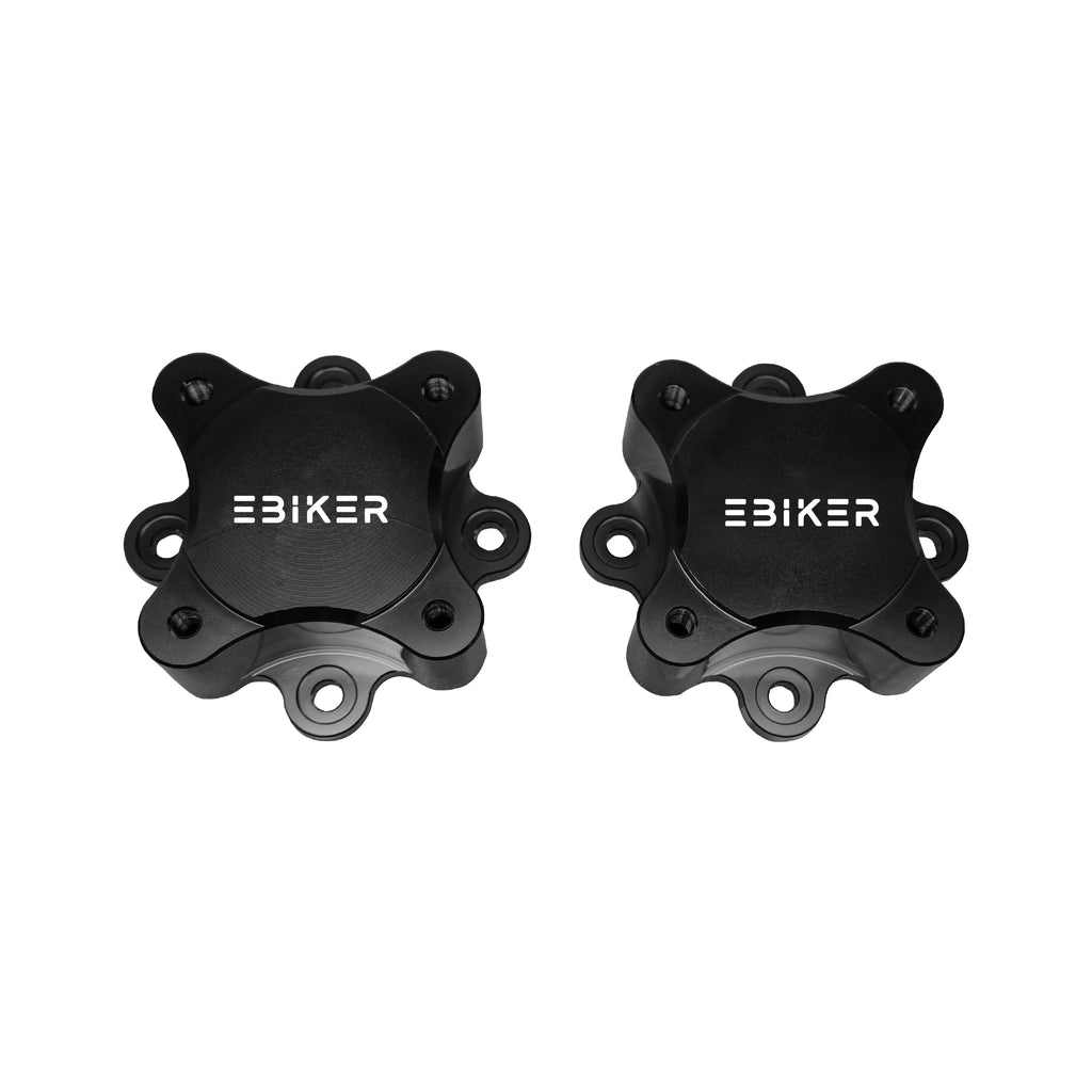 50MM Rear Wheel Hub Centric Spacers For Yamaha Raptor 700R 2009 2011-2020 YFZ450R 2009-2021 - Black, 2Pcs_2