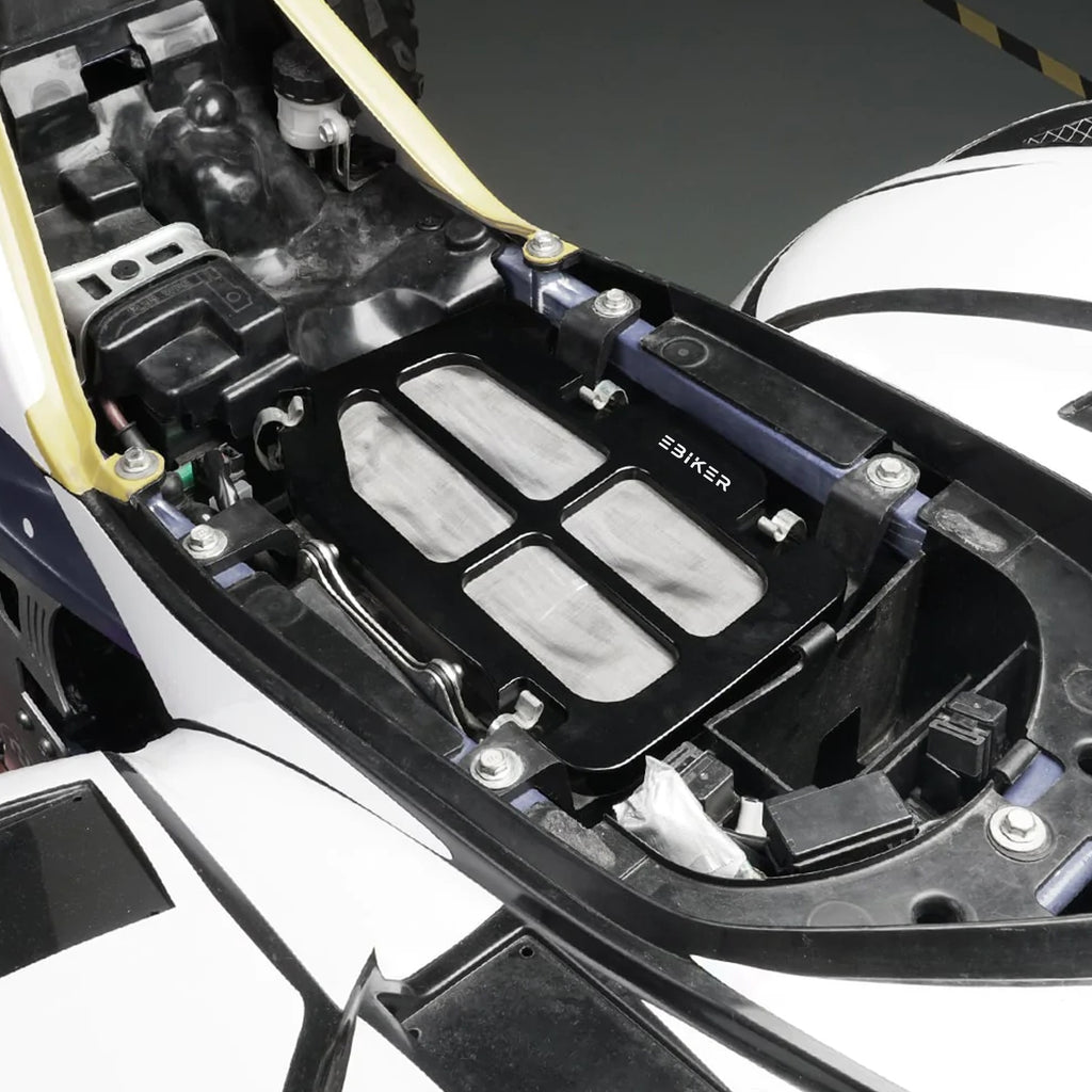 Airbox Lid Cover For Yamaha Raptor 700R 700 06-2021 - Black, Blue & Red_10