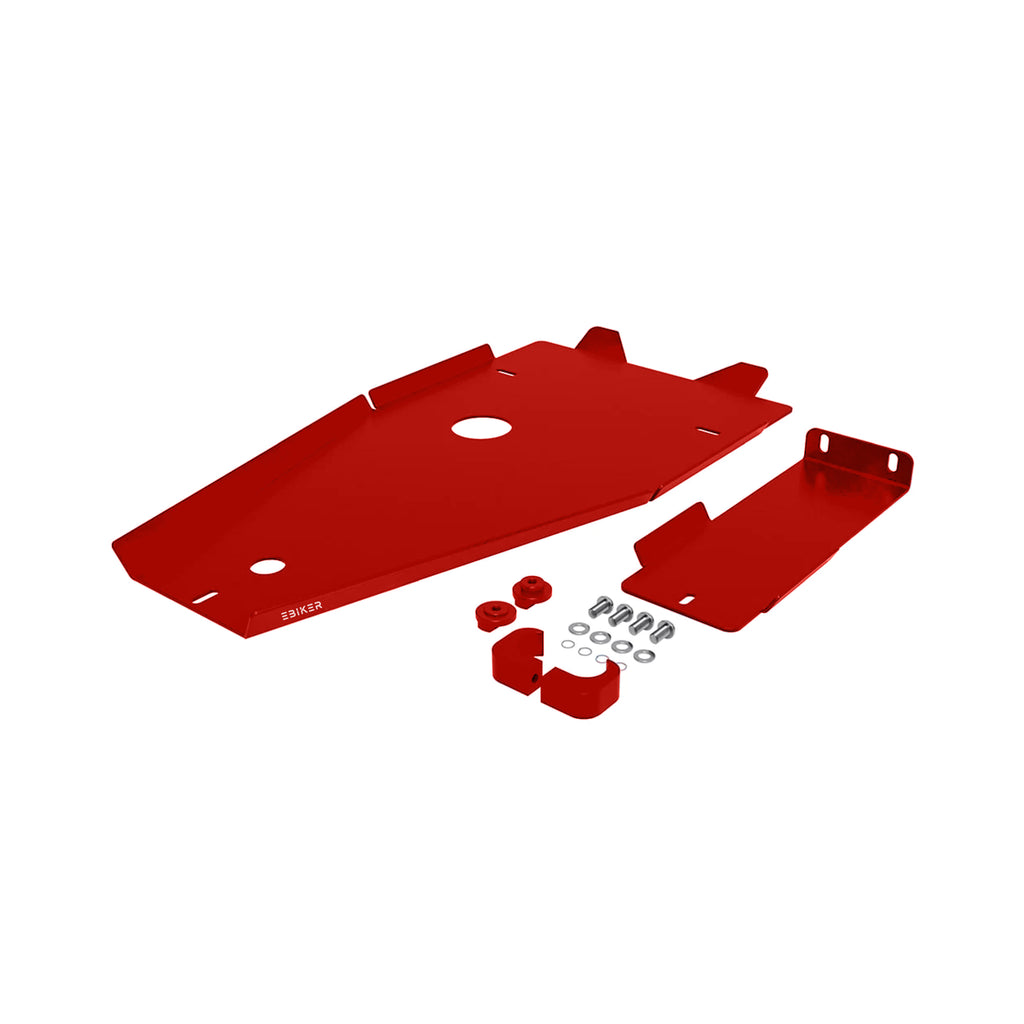 Skid Plate For Yamaha Raptor 700 2006-2011 2013-2020 700R,  Red - EB11240396_1