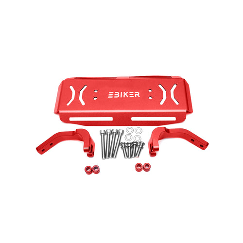 Rear Bumper Bash Guard Heavy Duty Aluminum for Yamaha Raptor 700R (Red) - 890125_1