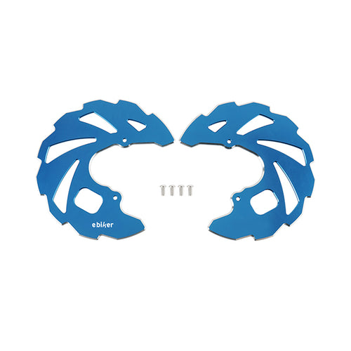 Front Brake Rotor Disc Cover Protector for Raptor 700/ YFZ450 Blue_1