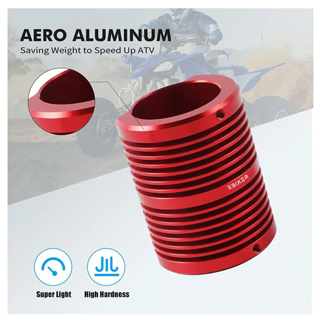 Front Shock Cooler For Yamaha Raptor 700R Red - EB11240441_2