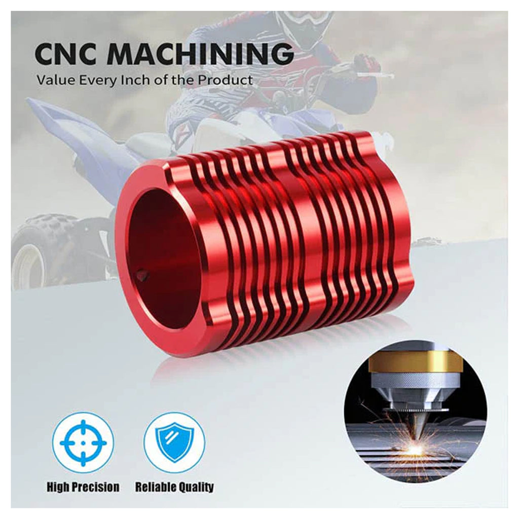 Front Shock Cooler For Yamaha Raptor 700R Red - EB11240441_3