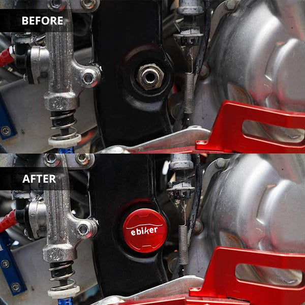 Push On Cap Swing Arm Bolt Cover For Raptor 700R Red_3