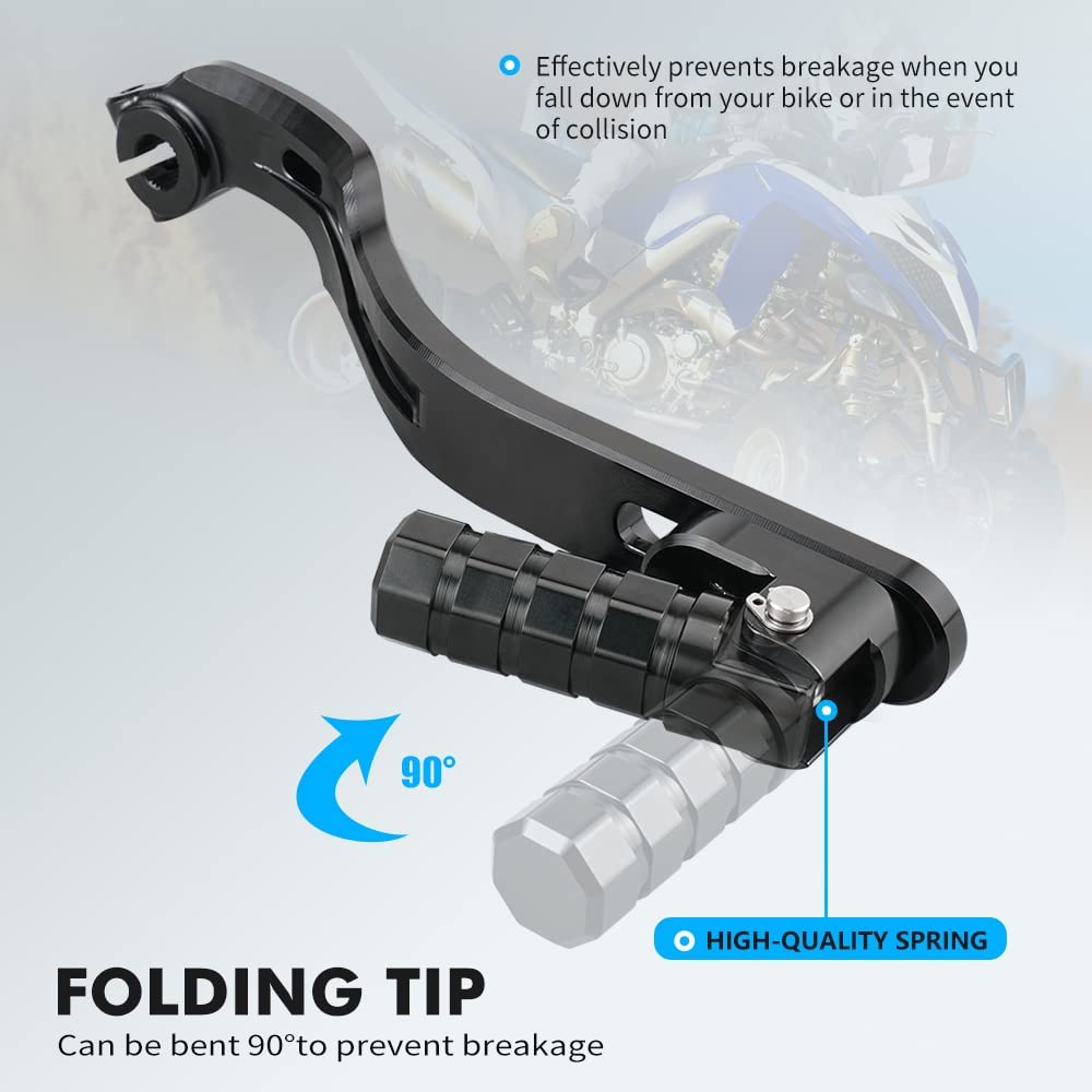 دواسة ذراع ناقل الحركة متوافقة مع دراجة ياماها رابتور Yamaha Raptor 700 باللون الأسود - EB11240457