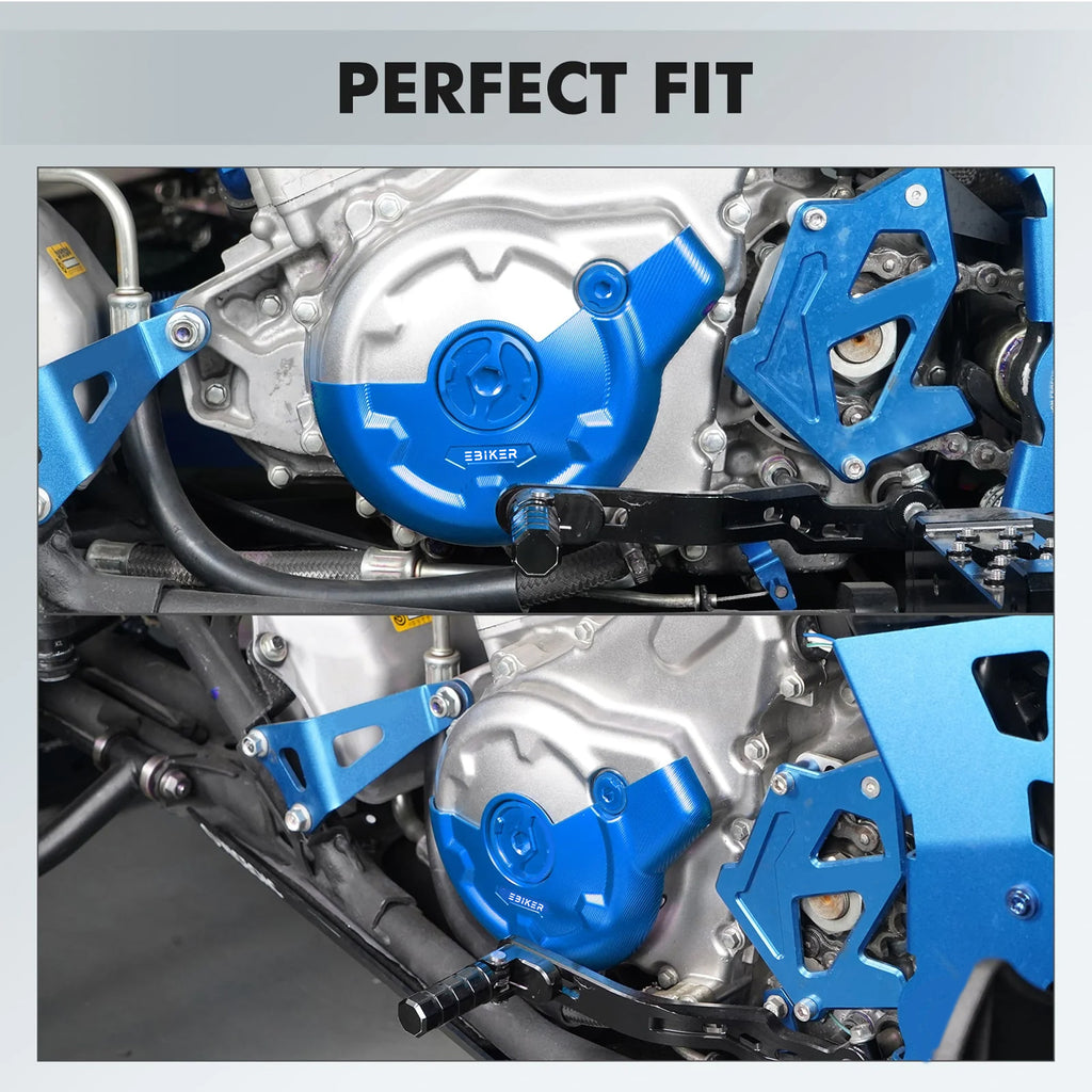 Crankcase Cover & Engine Timing Plug BLUE for Yamaha Raptor 700/700R - 890201_2