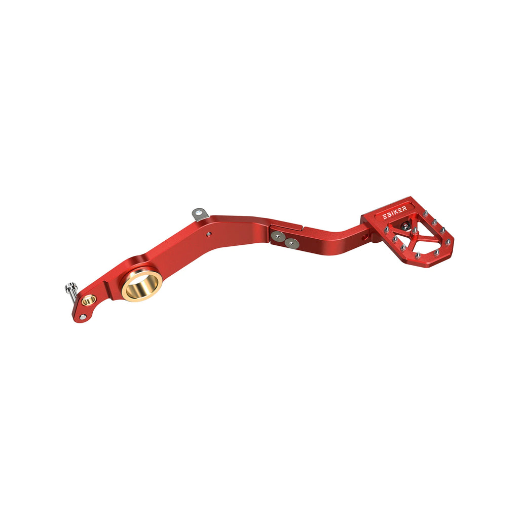 EBIKER Rear Brake Pedal Lever Red for Yamaha Raptor 700R - 890208_1