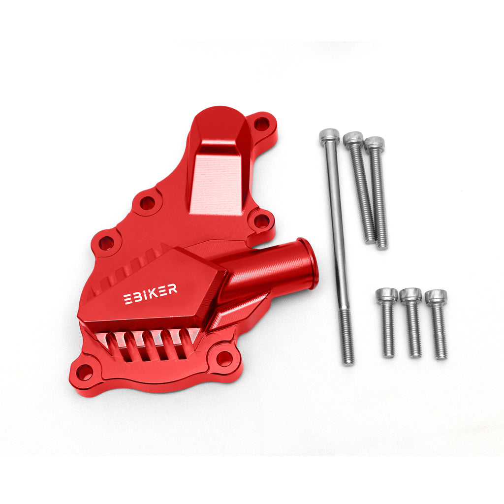 ATV Water Pump Cover For Yamaha Raptor 700 - Blue, Red & Black_2