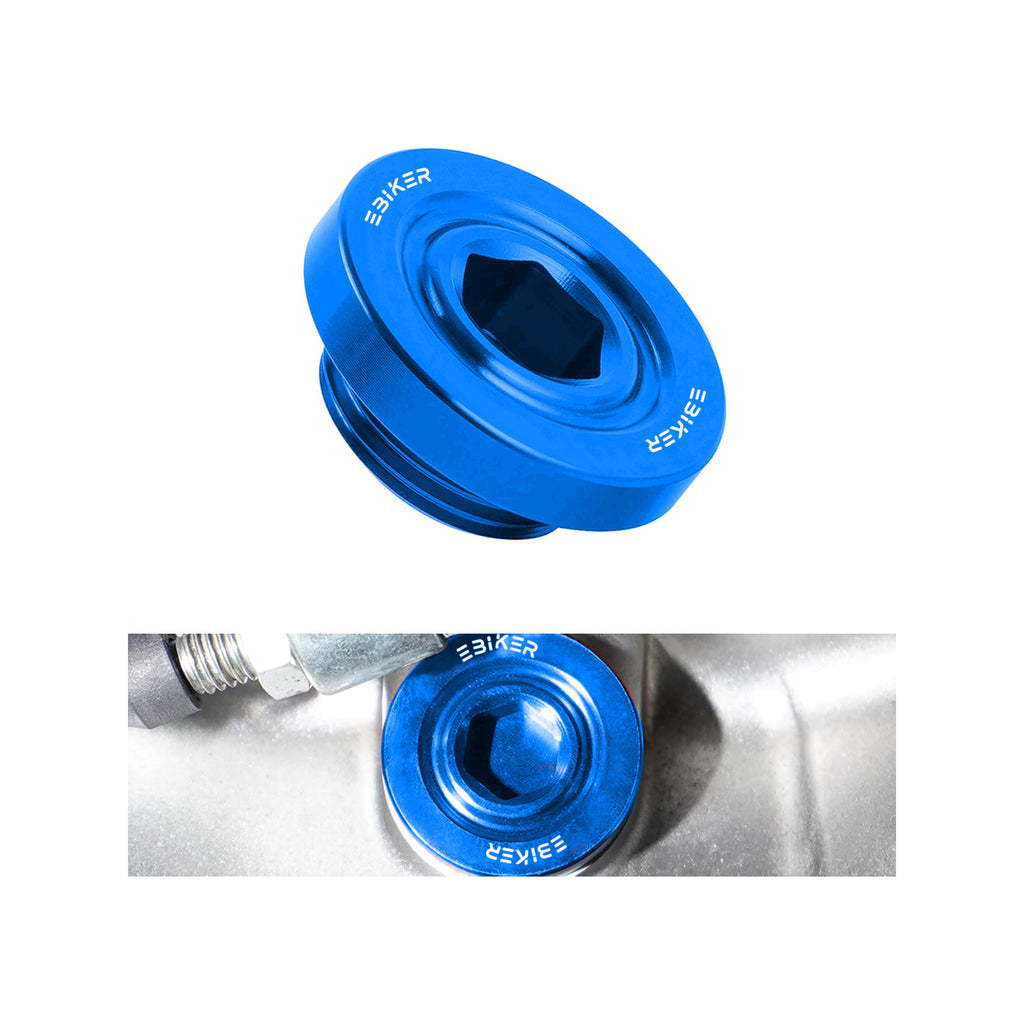 Crankcase Oil Filter Drain Plug Blue for Yamaha Raptor 700/700R - 890234_1