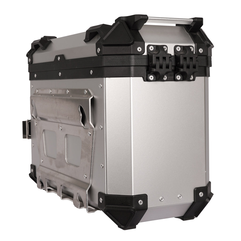 COOCASE X2-J2 SILVER 36L Side Boxes, Motorcycle Aluminum Side Suitcase(1 Pair)_11
