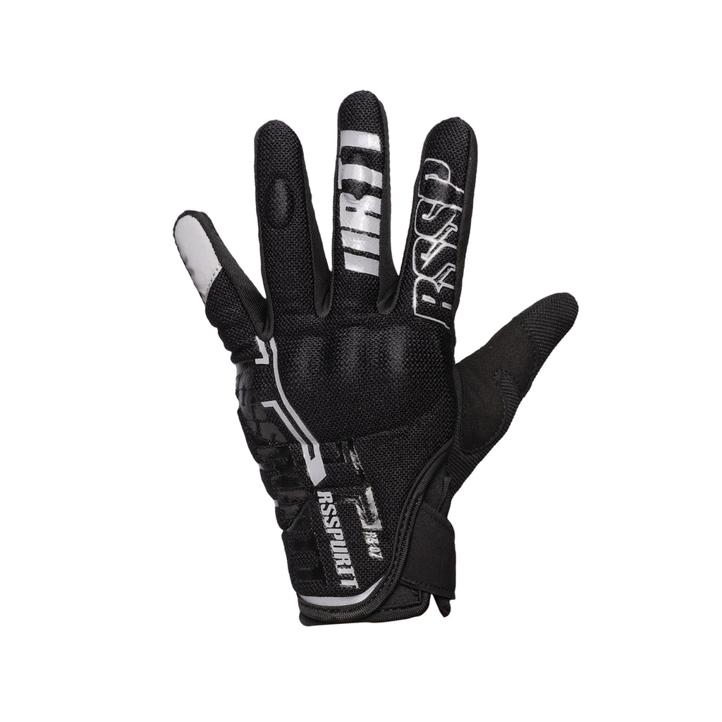 RS SPURTT RS07 Black/Red Motorcycle Gloves - 850286