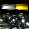 Universal Dual Color Motorcycle LED Headlight Projector Lens JM-40W_7