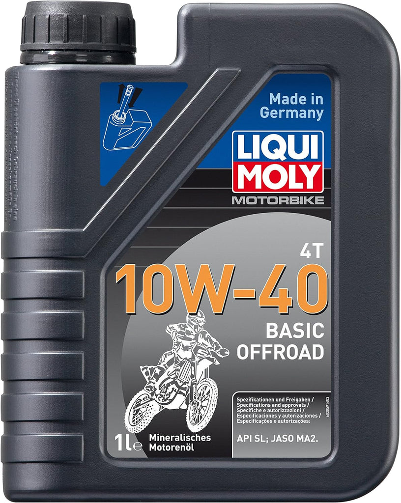 LIQUI MOLY MOTORBIKE 4T 10W-40 BASIC OFFROAD 1 Liter-3059