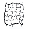 Motorcycle Helmet Bungee Cargo Luggage Net with Hooks Black_2