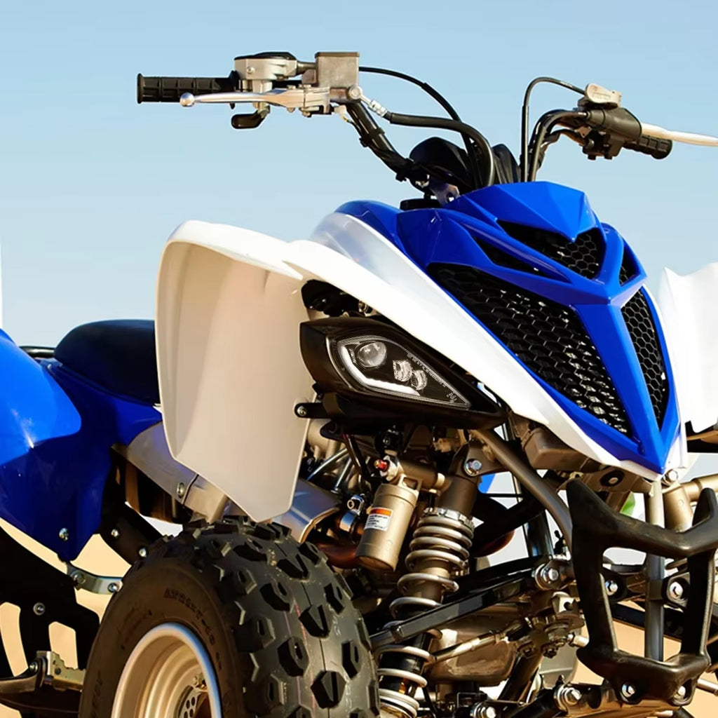 Yamaha Raptor DRL Adjustable Turn Signal LED Headlight for ATV - 827432_4