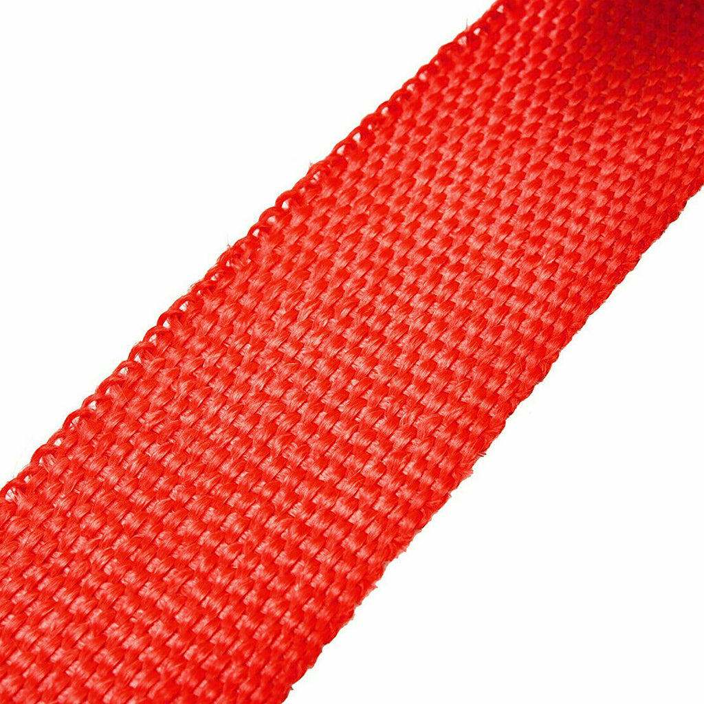 Bike Exhaust Pipe Insulation Heat-Wrap 5CM x 10M Red_3