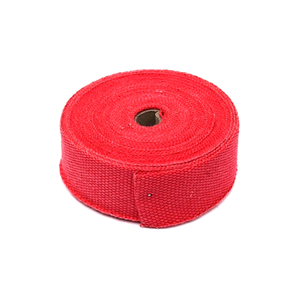 Bike Exhaust Pipe Insulation Heat-Wrap 5CM x 10M Red_6