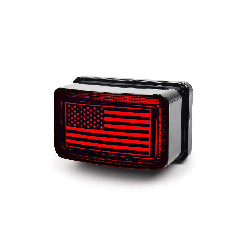 White Halo Smoker YFM ATV LED Tail Light_1