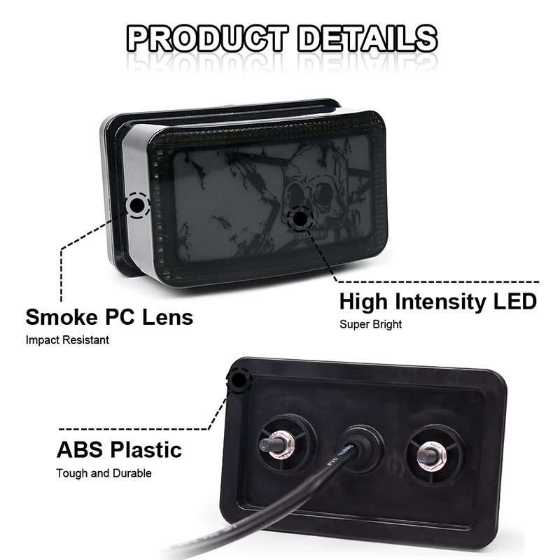 CANADIAN FLAG-STYLE LED TAIL LIGHT WITH DRL & BRAKE LIGHT_2