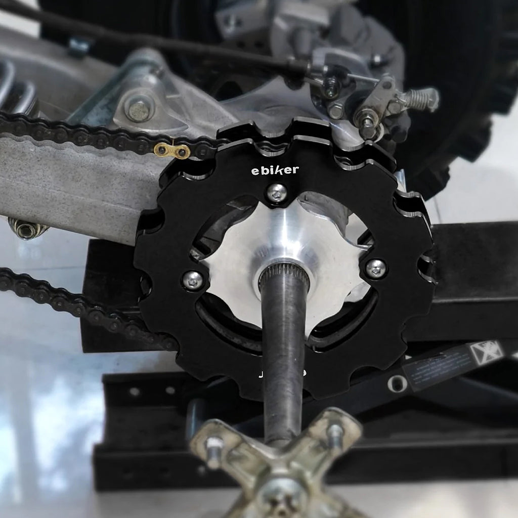 ATV Dual Sprocket Guard -black