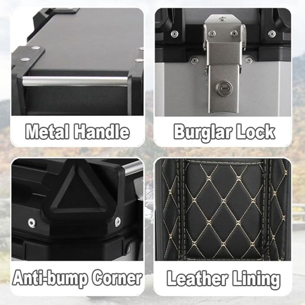 C007-J2 Coocase Side Boxes for Africa Twin & BMW GS 36L Black_3