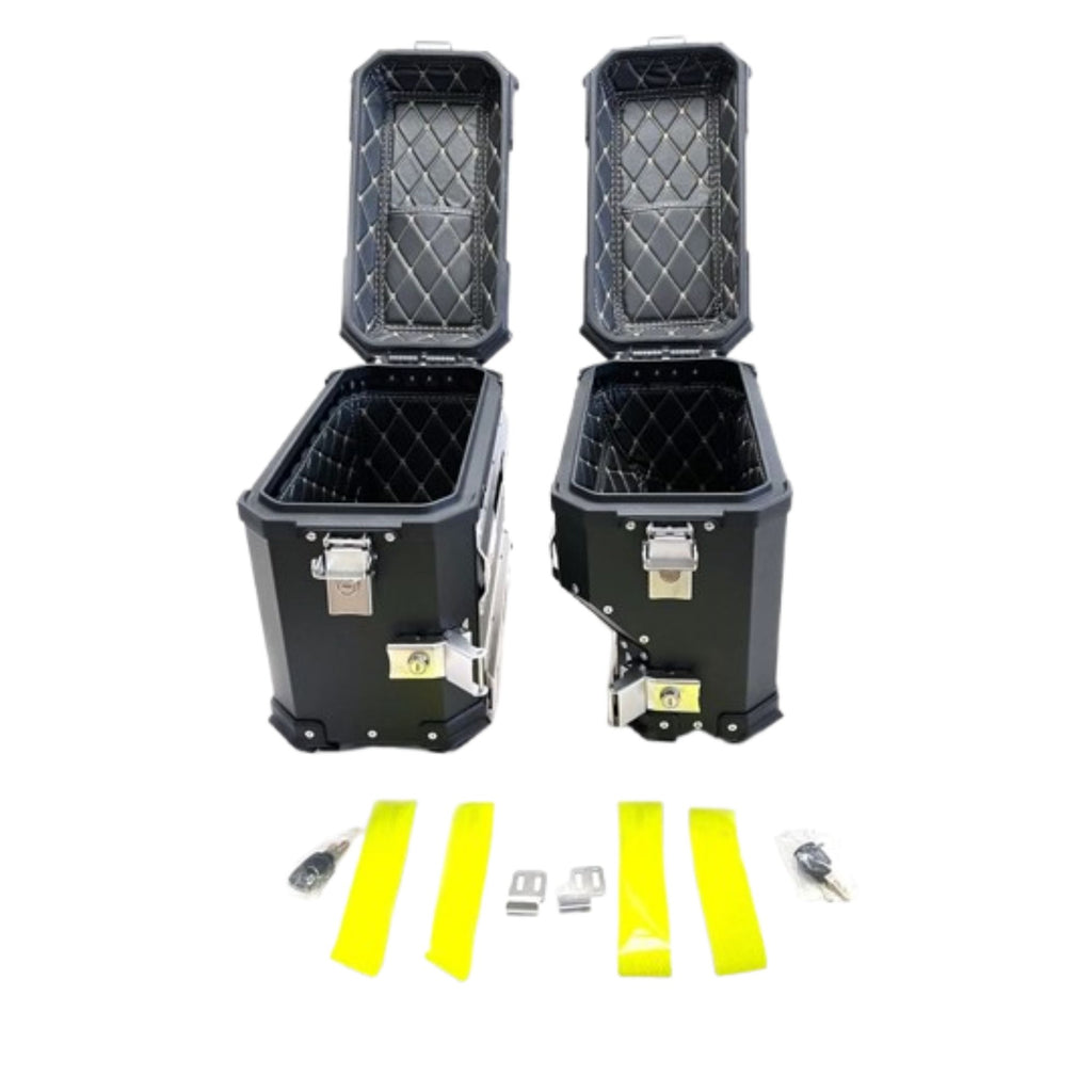 C007-J2 COOCASE Side Boxes for Africa Twin BMW GS 46L Black_1