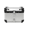 65L Aluminum Motorcycle Top Case Q3 J2 Silver_6