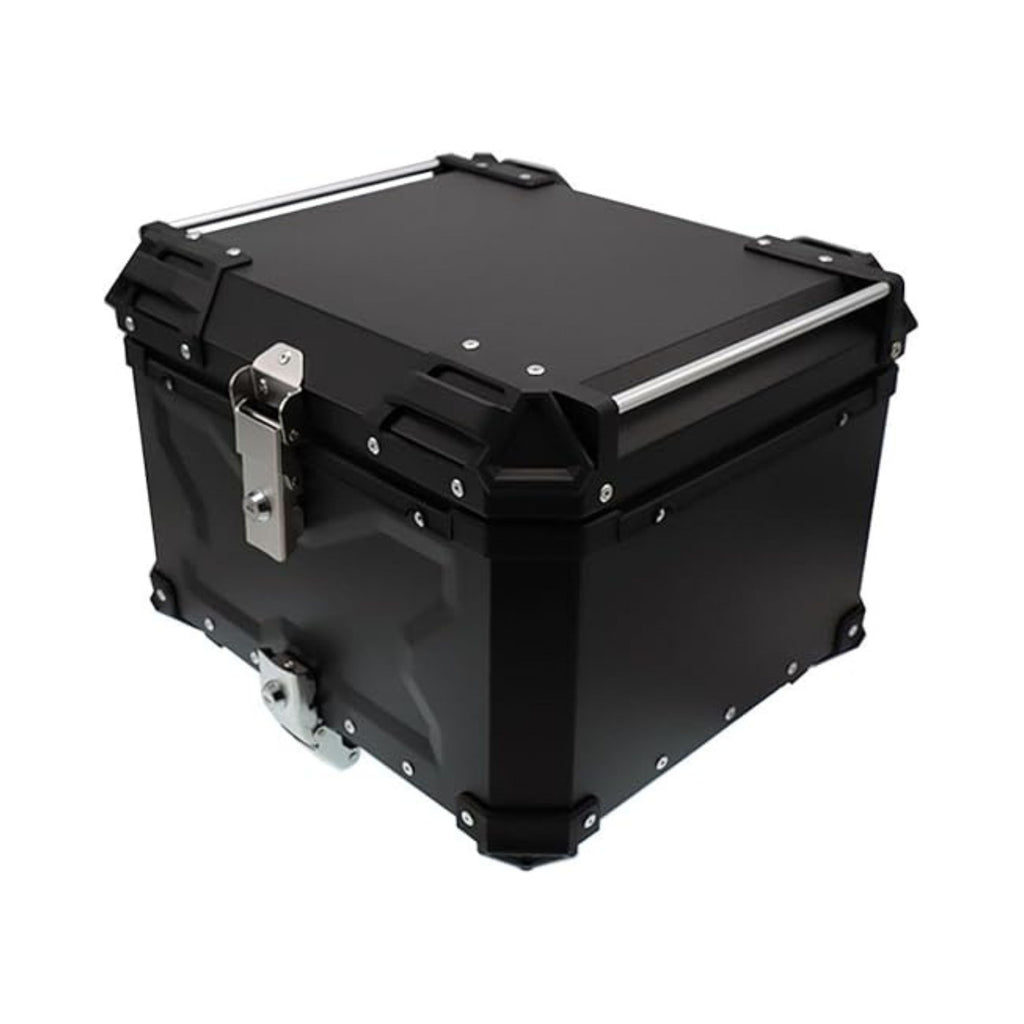 X STAMPING Q3-J2 65L Motorcycle Top Case Black Tail Box_6