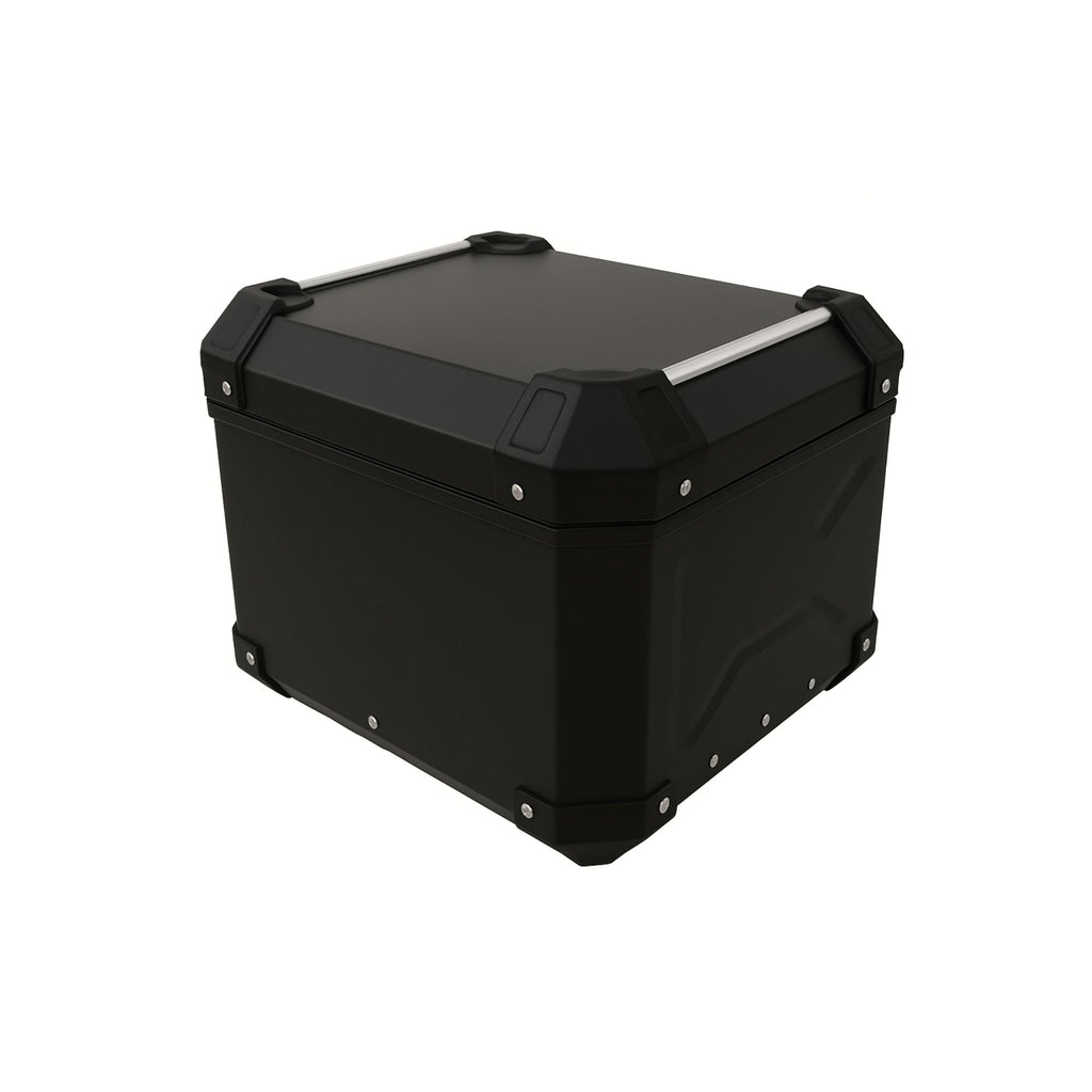 X STAMPING Q3-J2 65L Motorcycle Top Case Black Tail Box_4