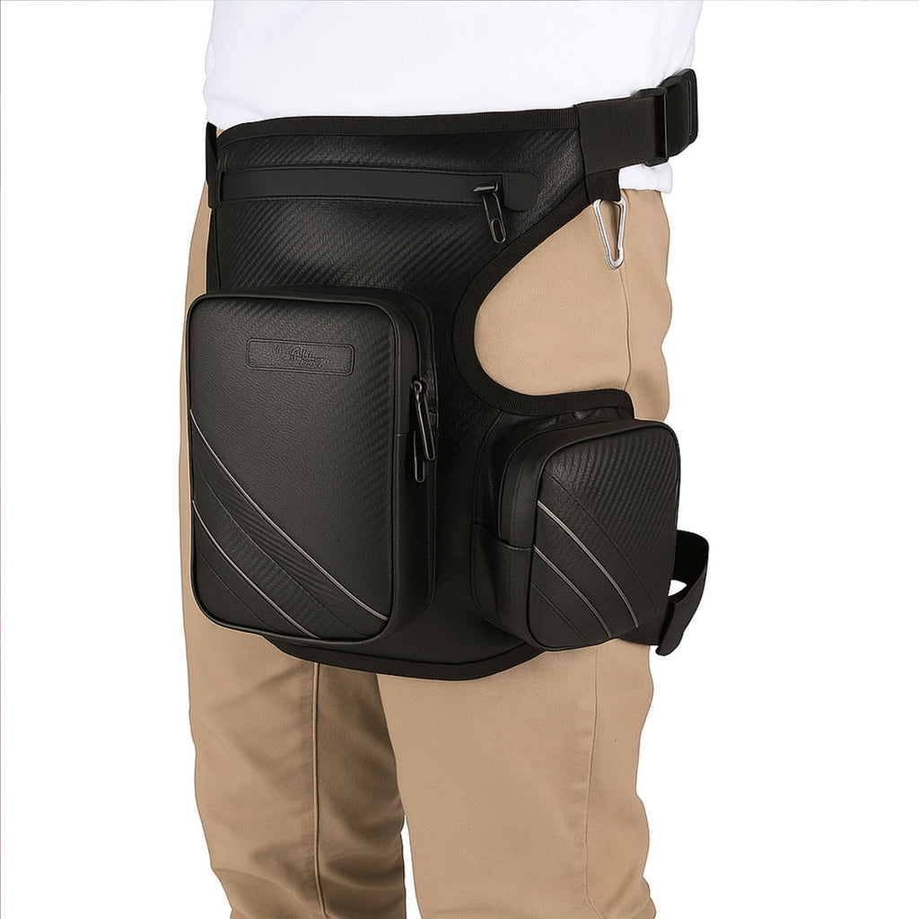 TEX Motorcycle & Cycling Waist Drop Thigh Pouch for Travel & Outdoor Sports_2