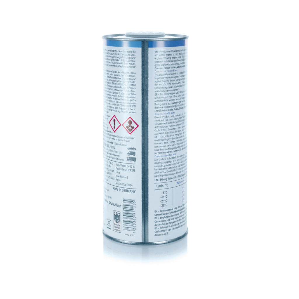 Wolver WG11 Green Antifreeze Coolant Concentrate 1.5L _5