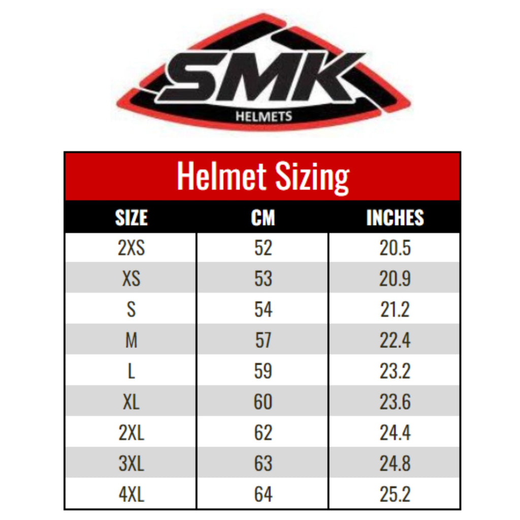 SMK Bionic Adult Solid Black GL 200 Full Face DOT & ECE Certified Helmet _6