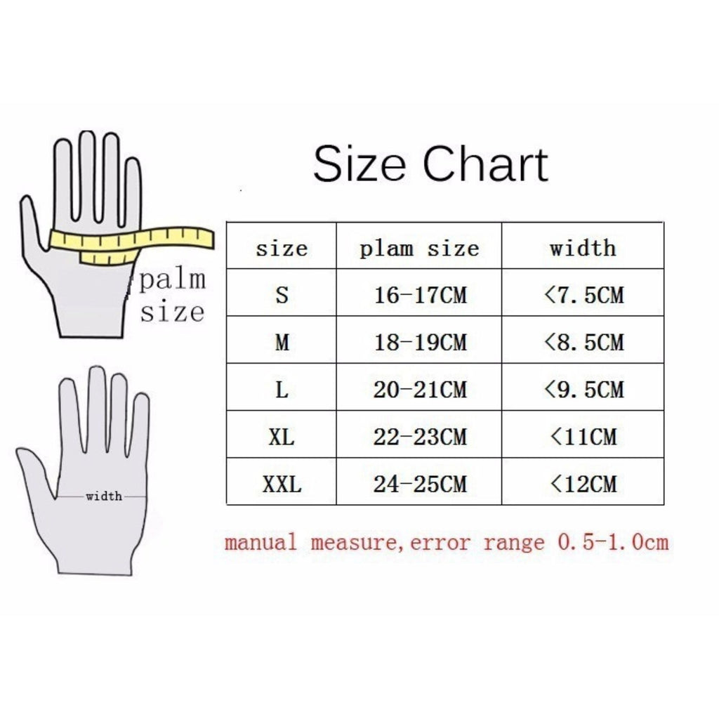 RS GLOVES RS09 Half Finger Motorcycle Gloves Black/Red_5